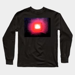 the Universes BIg Red Button Long Sleeve T-Shirt